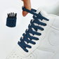 Elastic Tieless Shoelaces | No-Tie Laces for Adults and Kids |  Lace less Footwear with Metal Lock