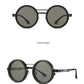 Small Round Steampunk ND9 Adjustable Dimming Sunglasses Polarized Metal Frame Punk Sun Glasses Fishing Eyewear UV400