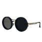 Small Round Steampunk ND9 Adjustable Dimming Sunglasses Polarized Metal Frame Punk Sun Glasses Fishing Eyewear UV400