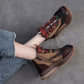 Genuine Leather Women Boots | Lady Platform Wedge Plush | Warm Causal Autumn Winter Fashion | Thick Bottom Sneakers Shoes