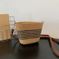 Fashion Summer Straw Crossbody Beach Bag | Woven Shoulder Handbag | Messenger Purses For Women