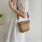 Fashion Summer Straw Crossbody Beach Bag | Woven Shoulder Handbag | Messenger Purses For Women