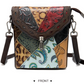 Women's Bags Genuine Leather Vintage Women's Shoulder Bags Small Bag for Women Handbags Bohemian Messenger/Crossbody Bags